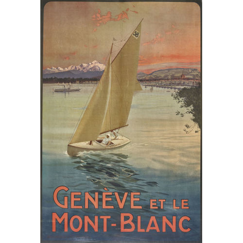ANONYM : 'Gen�ve et Le Mont-Blanc' (DOBIASCHOFSKY AUKTIONEN AG)