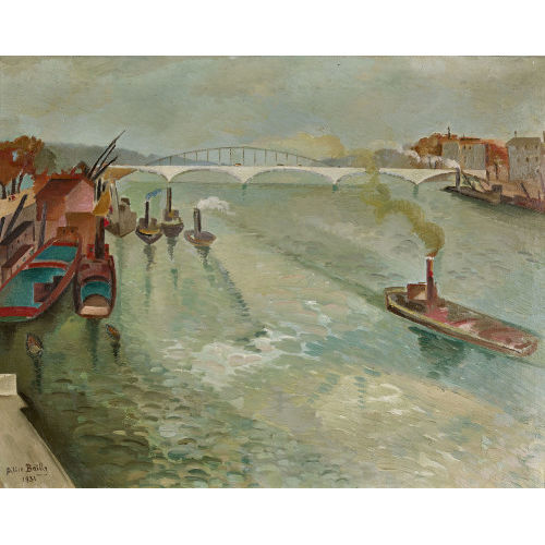 ALICE BAILLY : 'La Seine' (DOBIASCHOFSKY AUKTIONEN AG)