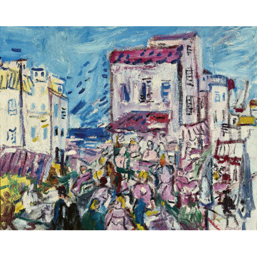 JEAN-LOUIS PIGUET : 'Grand caf� du Lou' (DOBIASCHOFSKY AUKTIONEN AG)