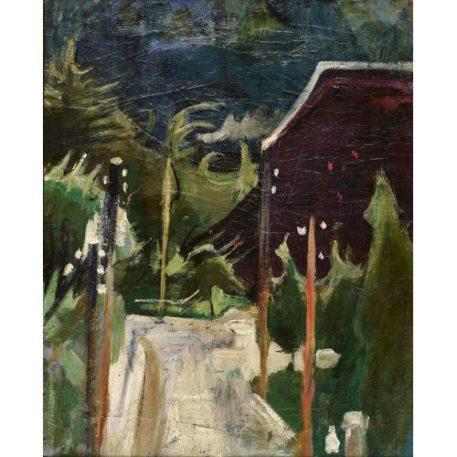 WALTER PLATTNER : Expressive Landschaft (DOBIASCHOFSKY AUKTIONEN AG)