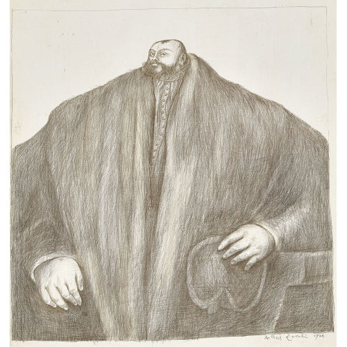 ARTHUR LOOSLI : Der Kaufmann nach Holbein (DOBIASCHOFSKY AUKTIONEN AG)