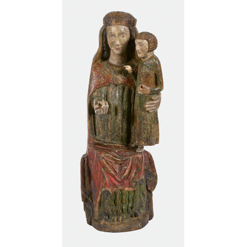 UM 1300 ALPENL�NDISCH : Madonna mit Kind (DOBIASCHOFSKY AUKTIONEN AG)