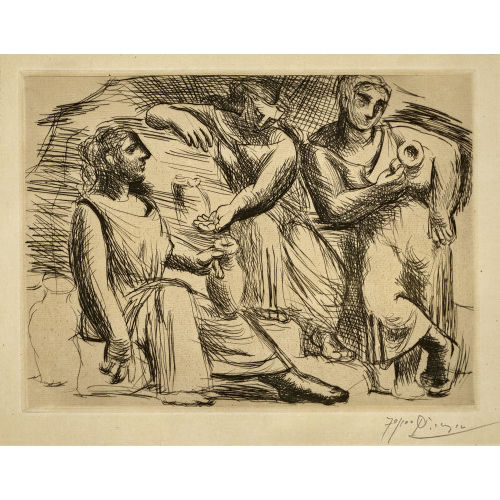 PABLO PICASSO : 'La source' (DOBIASCHOFSKY AUKTIONEN AG)