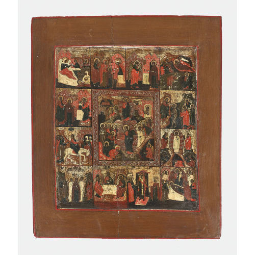 IKONE : Russland, 18. Jh. (Palecher Schule) (DOBIASCHOFSKY AUKTIONEN AG)