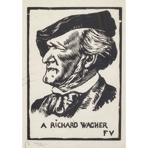 F�LIX VALLOTTON : 'A Richard Wagner' (DOBIASCHOFSKY AUKTIONEN AG)