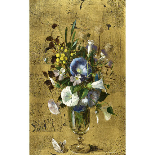 REN�E YOLANDA HAUSER : 'Bouquet aux volubilis' (DOBIASCHOFSKY AUKTIONEN AG)