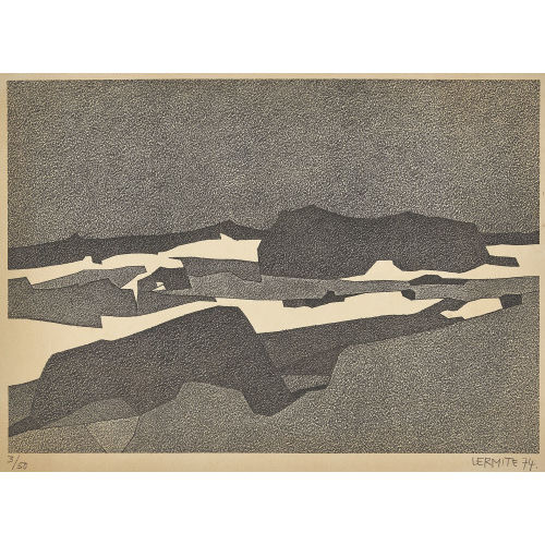 JEAN-PIERRE (EIGTL. SCHMID LERMITE : 'Paysage bayardin' (DOBIASCHOFSKY AUKTIONEN AG)