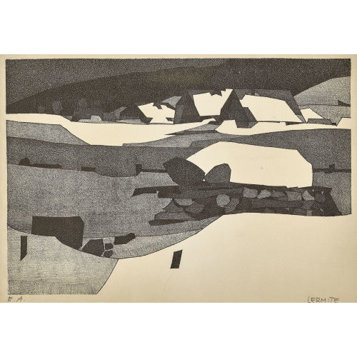 JEAN-PIERRE (EIGTL. SCHMID LERMITE : 'Le radoux / Les Places' (DOBIASCHOFSKY AUKTIONEN AG)