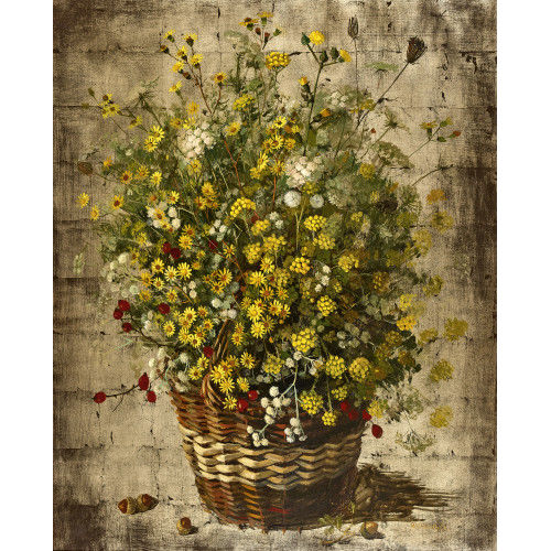 REN�E YOLANDA HAUSER : 'Le panier de fleurs' (DOBIASCHOFSKY AUKTIONEN AG)