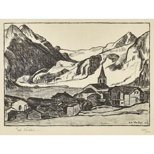 �DOUARD VALLET : 'Evol�ne' (DOBIASCHOFSKY AUKTIONEN AG)