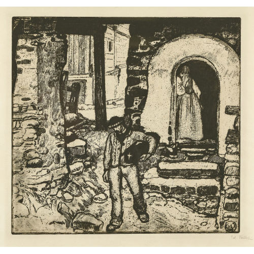 �DOUARD VALLET : 'L'enfant mort' (DOBIASCHOFSKY AUKTIONEN AG)