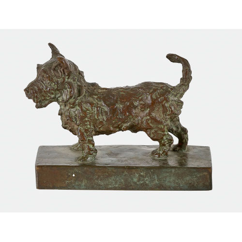 EMMA BEATRICE PARSONS : Stehender Scottish Terrier (DOBIASCHOFSKY AUKTIONEN AG)