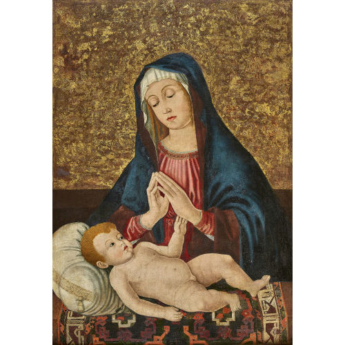 16. JH. UMBRIEN : Madonna mit Kind (DOBIASCHOFSKY AUKTIONEN AG)
