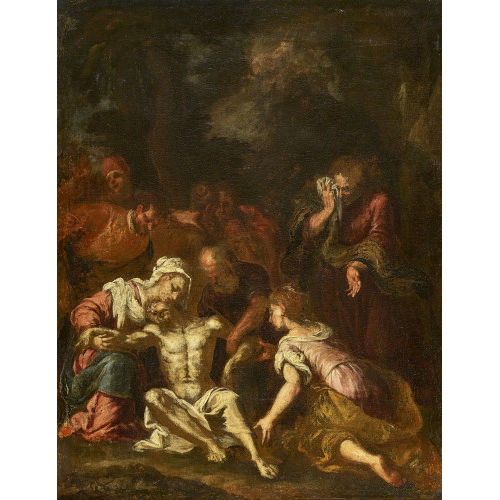 17./18. JH. ITALIEN : Beweinung Christi (DOBIASCHOFSKY AUKTIONEN AG)