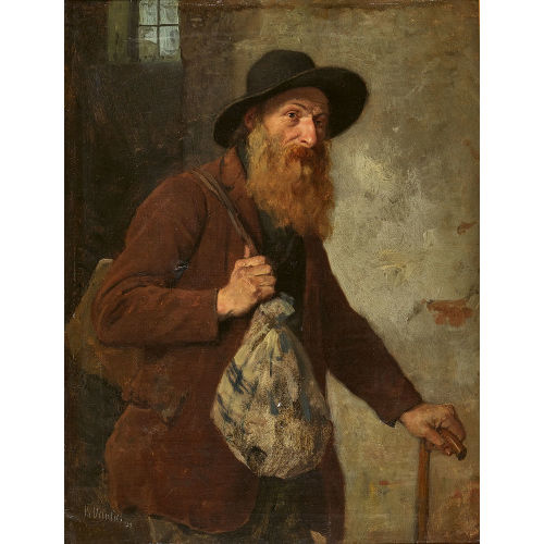 BENJAMIN I VAUTIER : Der Bettler (DOBIASCHOFSKY AUKTIONEN AG)