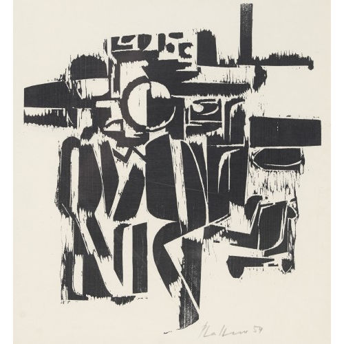 HERMANN PLATTNER : Expressive Komposition (DOBIASCHOFSKY AUKTIONEN AG)