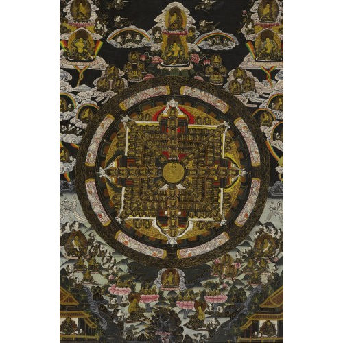 THANGKA : Tibet, 20. Jh (DOBIASCHOFSKY AUKTIONEN AG)