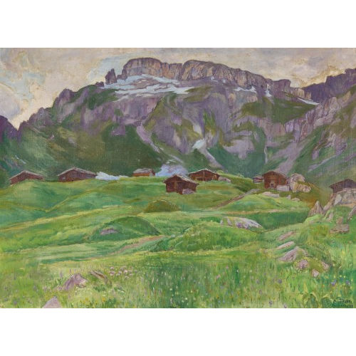 ADOLF TI�CHE : Sommerliche Alp (DOBIASCHOFSKY AUKTIONEN AG)