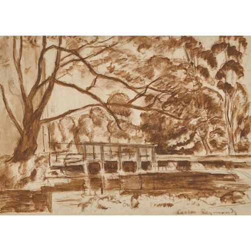 CARLOS REYMOND : Le parc (DOBIASCHOFSKY AUKTIONEN AG)