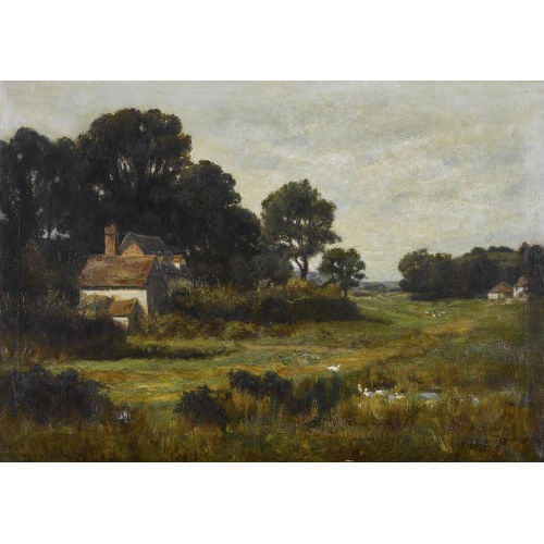 RICHARD GAY SOMERSET : Sommerliche Landschaft (DOBIASCHOFSKY AUKTIONEN AG)