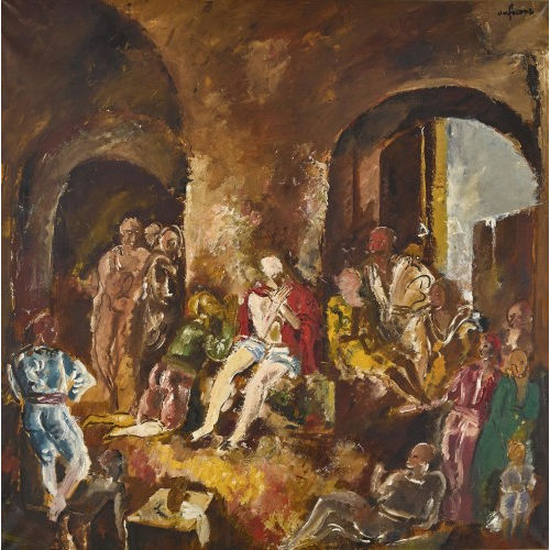 CHARLES GEORGES DUFRESNE : Le Christ aux Outrages (DOBIASCHOFSKY AUKTIONEN AG)
