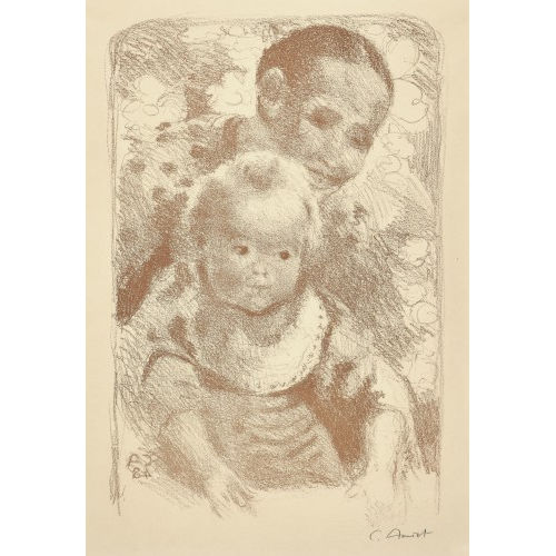 CUNO AMIET : 'Mutter und Kind' (DOBIASCHOFSKY AUKTIONEN AG)