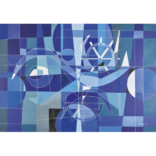 LEO LEUPPI : 'Pleiades bleues' (DOBIASCHOFSKY AUKTIONEN AG)