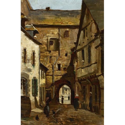 CHARLES HIPPOLYTE ANDR� : La rue (DOBIASCHOFSKY AUKTIONEN AG)