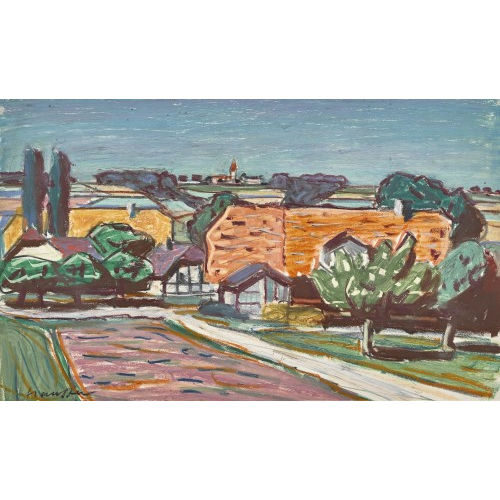 FRED STAUFFER : Weite Landschaft (DOBIASCHOFSKY AUKTIONEN AG)