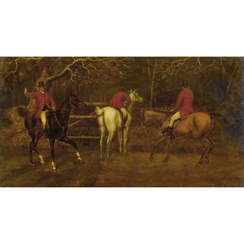 WILLIAM SAMUEL HOWITT : Reiter im Wald (DOBIASCHOFSKY AUKTIONEN AG)