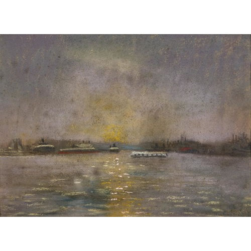 WERNER NEUHAUS : 'Hafen in Holland' (DOBIASCHOFSKY AUKTIONEN AG)