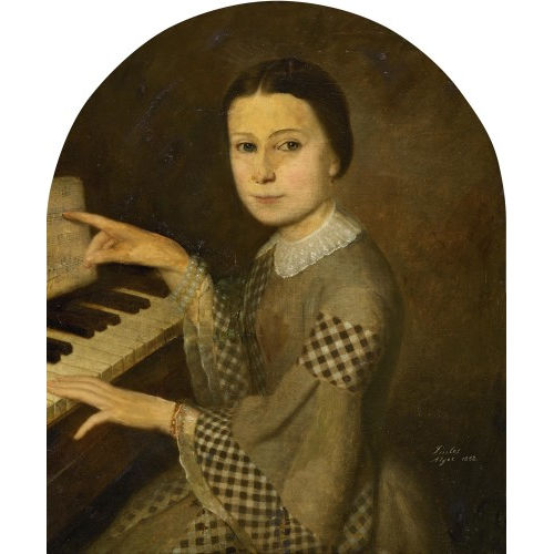 JOSEPH SINT�S : Junge Frau am Klavier (DOBIASCHOFSKY AUKTIONEN AG)