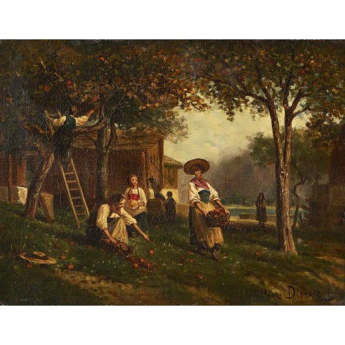 HENRI DISTRIBU� : Die Apfelernte (DOBIASCHOFSKY AUKTIONEN AG)