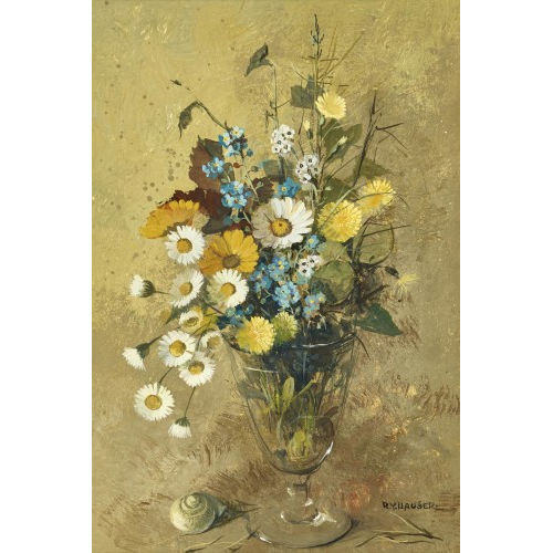 REN�E YOLANDA HAUSER : 'Bouquet de printemps' (DOBIASCHOFSKY AUKTIONEN AG)