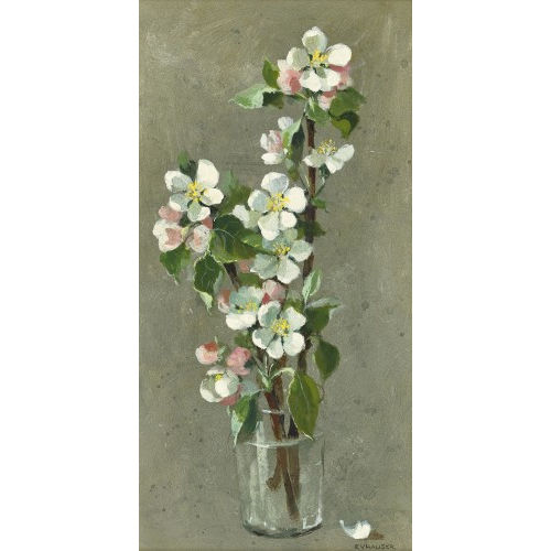 REN�E YOLANDA HAUSER : 'Branches de pommier' (DOBIASCHOFSKY AUKTIONEN AG)