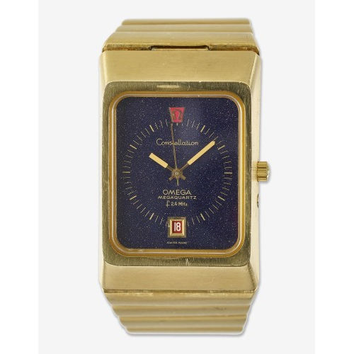 OMEGA : Herrenarmbanduhr 'Constellation, Megaquartz, F 2,4 MHz' (DOBIASCHOFSKY AUKTIONEN AG)