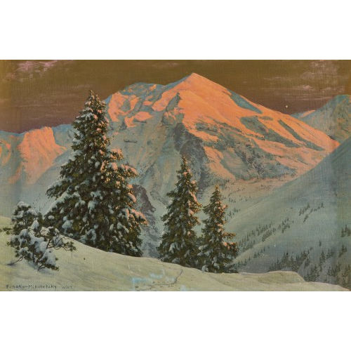 FRIEDRICH ALBIN KOKO-MICOLETZKY : 'Das Balmhorn' (DOBIASCHOFSKY AUKTIONEN AG)