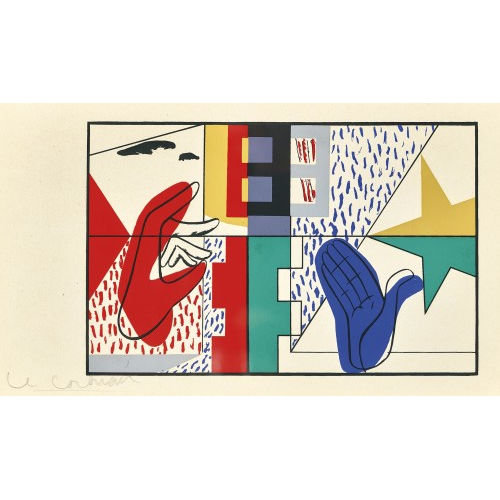 CHARLES-�DOUARD) LE CORBUSIER (EIGTL. JEANNERET : H�nde (DOBIASCHOFSKY AUKTIONEN AG)