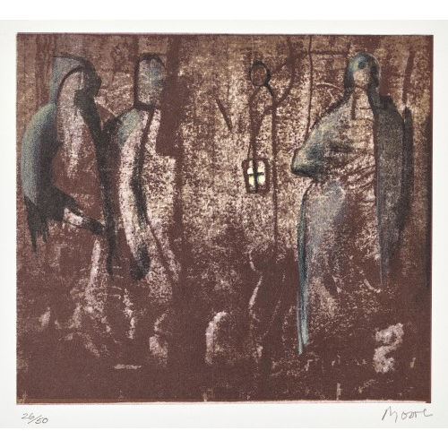 HENRY MOORE : 'Nativity' (DOBIASCHOFSKY AUKTIONEN AG)