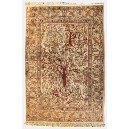 TEPPICH : Hereke/T�rkei, Seide (DOBIASCHOFSKY AUKTIONEN AG)