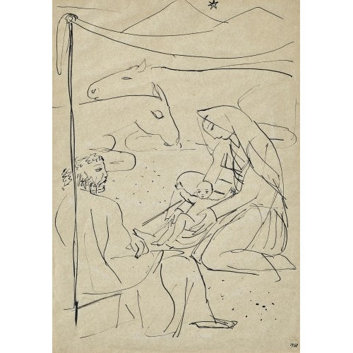 MAURICE BARRAUD : 'Heilige Familie' (DOBIASCHOFSKY AUKTIONEN AG)