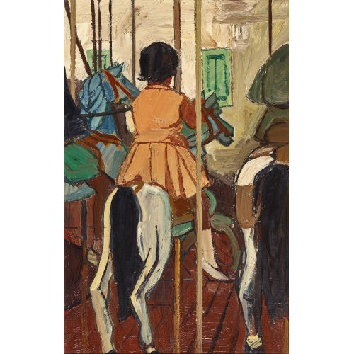 ALBERT SCHNYDER : 'Le petit carrousel' (DOBIASCHOFSKY AUKTIONEN AG)