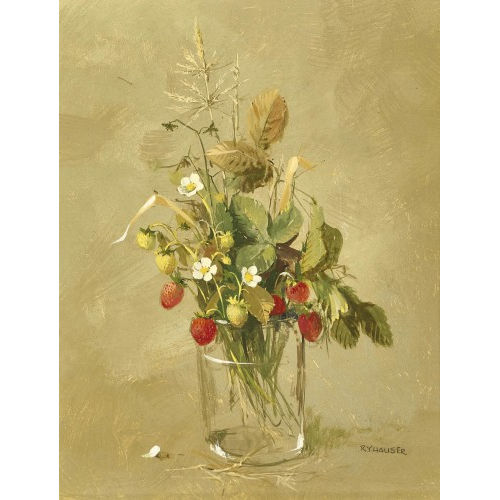 REN�E YOLANDA HAUSER : 'Fraises' (DOBIASCHOFSKY AUKTIONEN AG)
