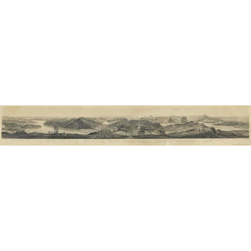 RUDOLF MEYER : 'Panorama du Mont Righi' (DOBIASCHOFSKY AUKTIONEN AG)
