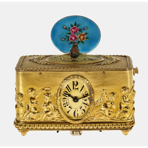 SINGVOGELAUTOMAT : Schweiz, um 1900 (DOBIASCHOFSKY AUKTIONEN AG)