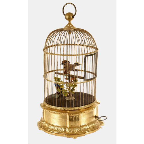 SINGVOGELAUTOMAT : Paris, Ende 19. Jh. (Blaise Bontems) (DOBIASCHOFSKY AUKTIONEN AG)