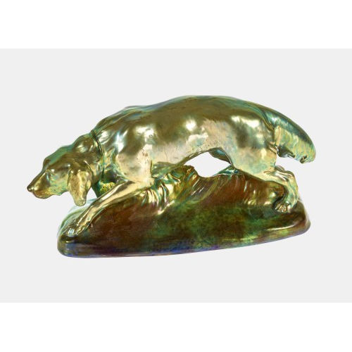 TIERFIGUR : P�cs, um 1922-1940 (Vilmos Zsolnay Keramische Fabriken) (DOBIASCHOFSKY AUKTIONEN AG)
