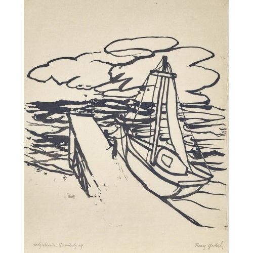 FRANZ GERTSCH : Segelboot (DOBIASCHOFSKY AUKTIONEN AG)