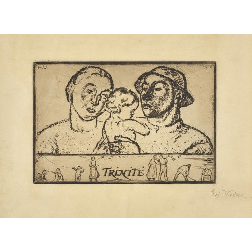 �DOUARD VALLET : 'Trinit�' (DOBIASCHOFSKY AUKTIONEN AG)