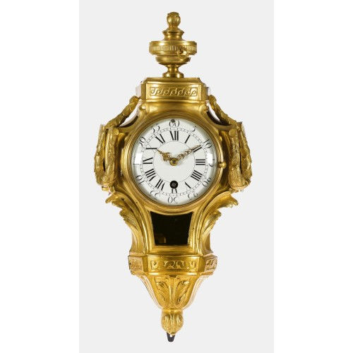 CARTEL-UHR : Louis XVI, Frankreich, um 1780-1790 (DOBIASCHOFSKY AUKTIONEN AG)